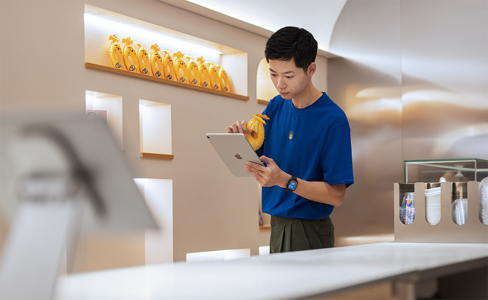 iPad 使庫存管理變得容易、準確，也令跨地點營運變得精簡。