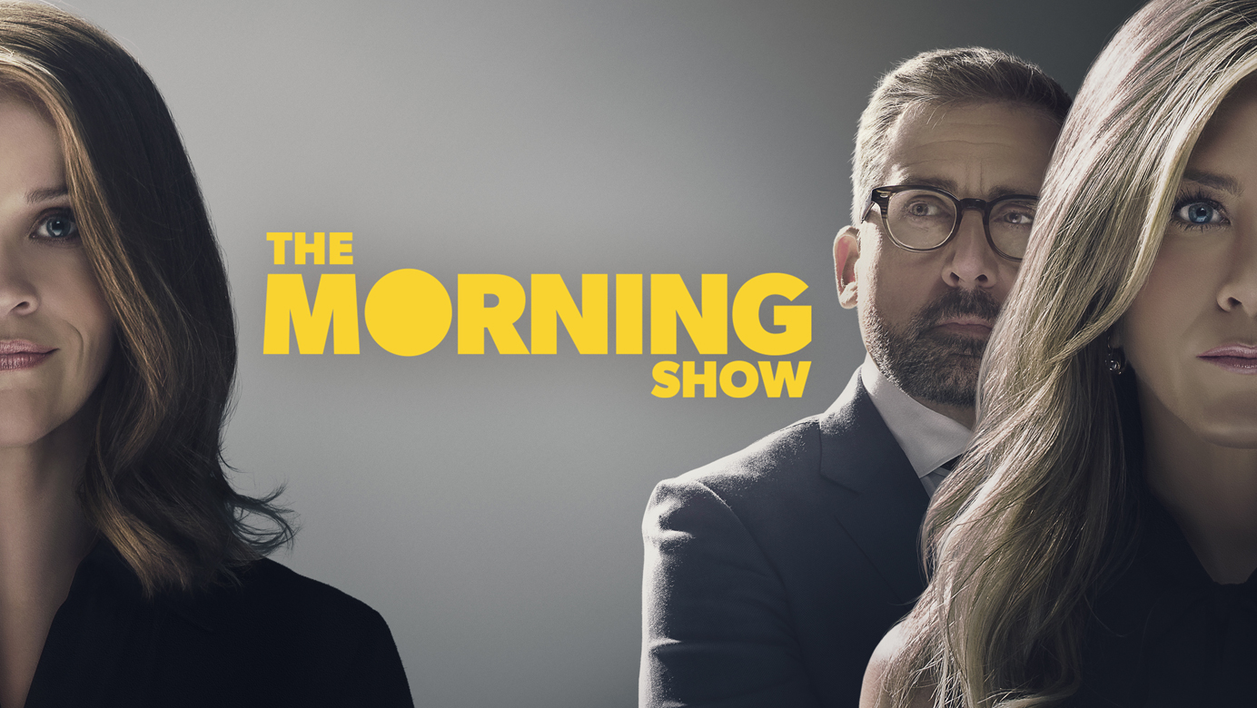 Apple TV+ Titelbildschirm für "The Morning Show".