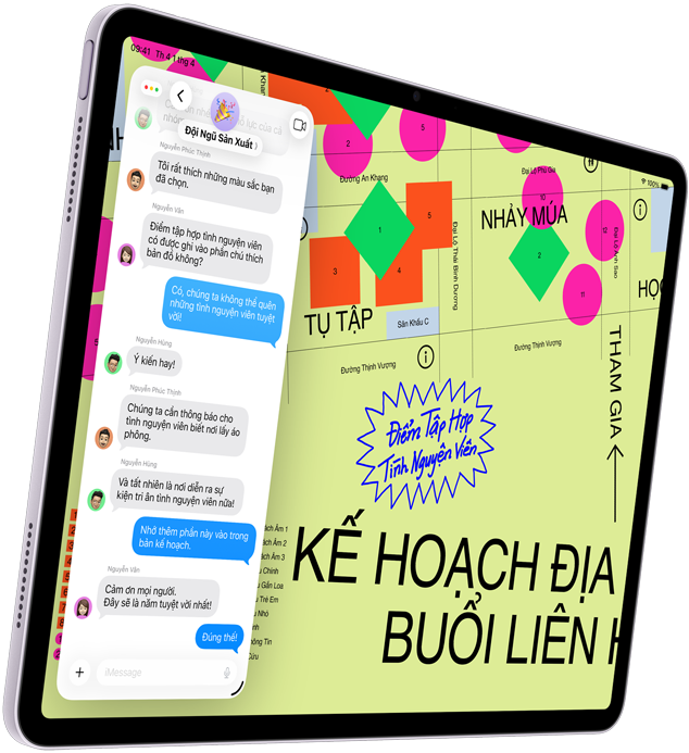 iPad Air màu Tím